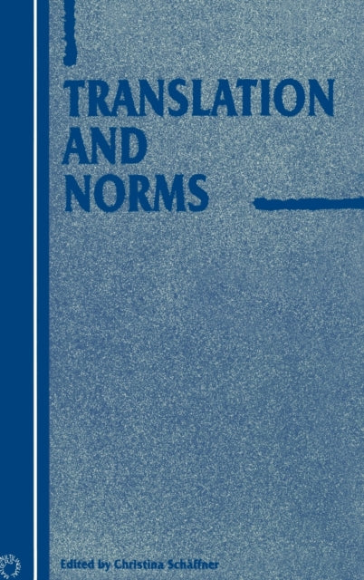 Book cover of: Translation and Norms