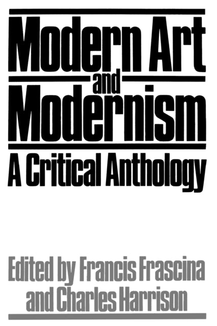 Book cover of: Modern Art and Modernism