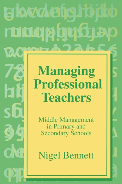 Book cover of: Managing Professional Teachers