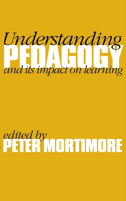 Book cover of: Understanding Pedagogy