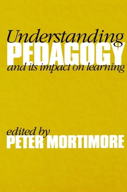 Book cover of: Understanding Pedagogy
