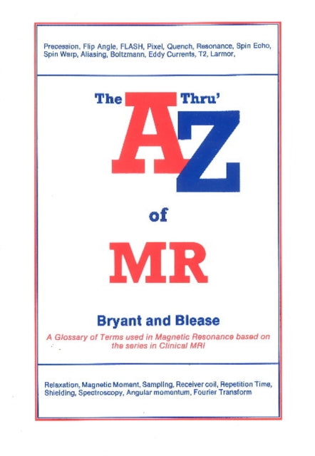 Book cover of: Thru' Z of MR. By: David Bryant