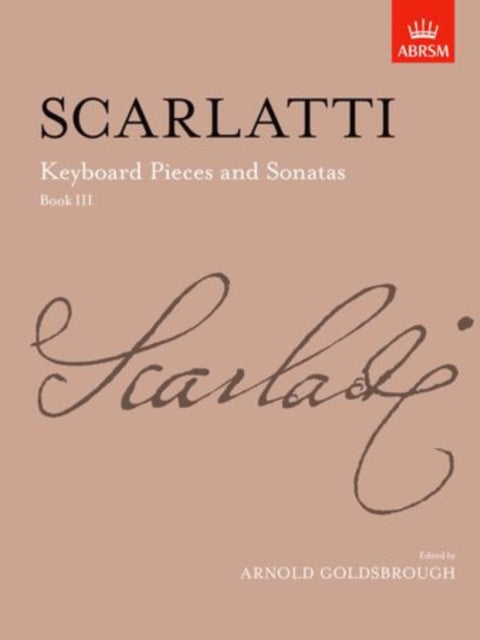 Book cover of: Keyboard Pieces and Sonatas, Book III