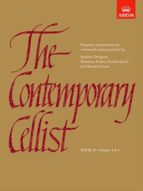 Book cover of: Contemporary Cellist, Book II