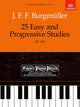 Book cover of: 25 Easy and Progressive Studies, Op.100