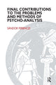 Book cover of: Final Contributions to the Problems and Methods of Psycho-analysis. By: Sándor Ferenczi