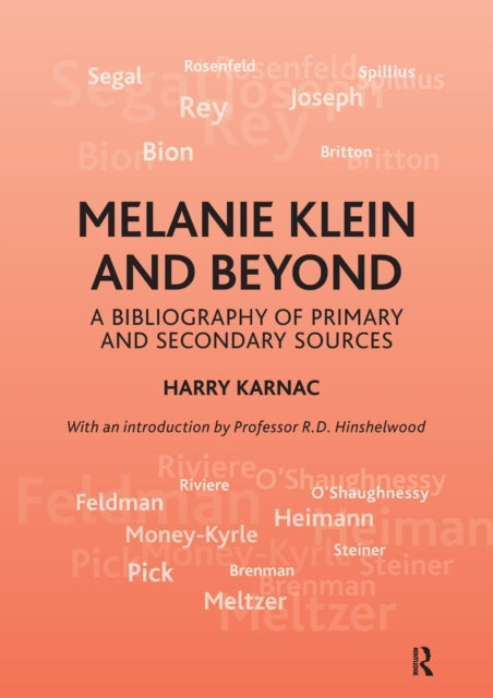 Book cover of: Melanie Klein and Beyond. By: Harry Karnac