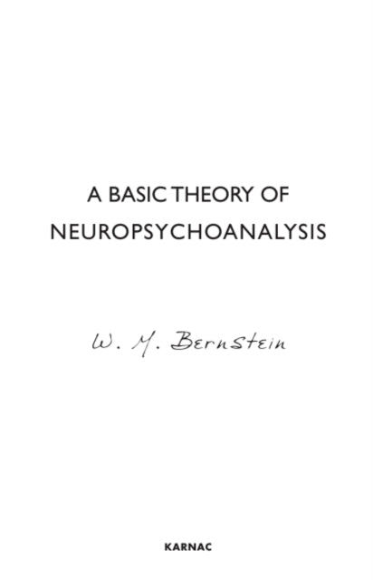 Book cover of: Basic Theory of Neuropsychoanalysis