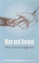 Book cover of: Man and Animal. By: H. Poppelbaum