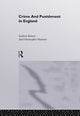 Book cover of: Crime and Punishment in England. By: Andrew Barrett