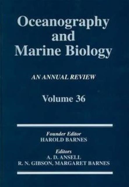 Book cover of: Oceanography and Marine Biology