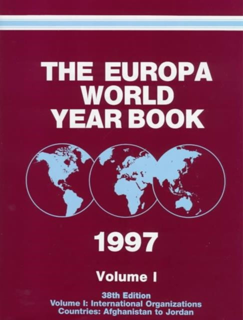 Book cover of: Europa World Year Book 1997 Set. By: 38th Ed