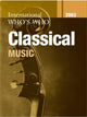Book cover of: International Who's Who in Classical Music 2002. By: Eur