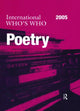 Book cover of: International Who's Who in Poetry 2005