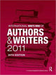 Book cover of: International Who's Who of Authors and Writers 2011