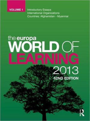 Europa World of Learning 2013