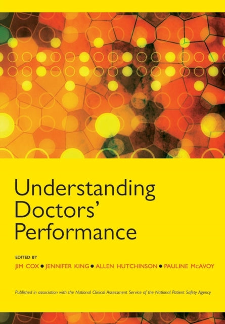 Book cover of: Understanding Doctors' Performance. By: Jim Cox