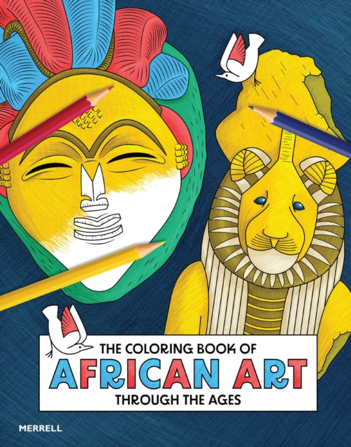 Book cover of: Coloring Book of African Art Through the Ages