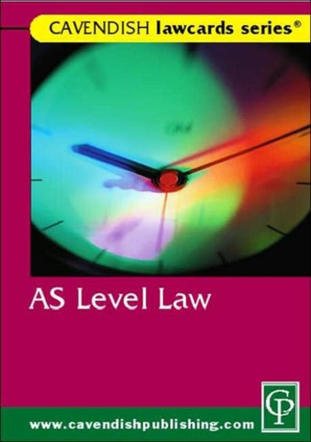 Book cover of: Cavendish: AS Level Lawcard. By: Cavendish