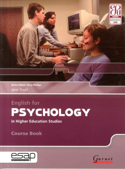 Book cover of: English for Psychology Course Book + CDs. By: Jane Short