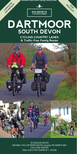 Book cover of: Dartmoor South Devon Cycling Country Lanes & Traffic-Free Family Routes