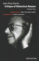 Book cover of: Critique of Dialectical Reason, Vol. 1. By: Jean-Paul Sartre