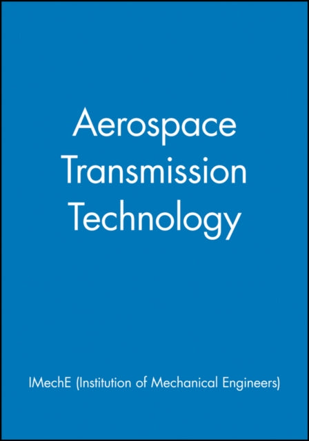 Book cover of: Aerospace Transmission Technology