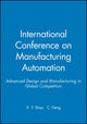 Book cover of: International Conference on Manufacturing Automation