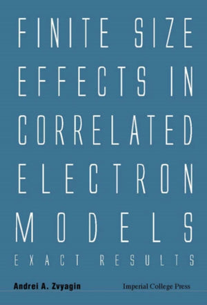 Finite Size Effects In Correlated Electron Models: Exact Results