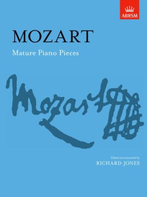 Book cover of: Mature Piano Pieces. By: Richard Jones
