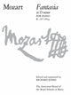 Book cover of: Fantasia in D minor