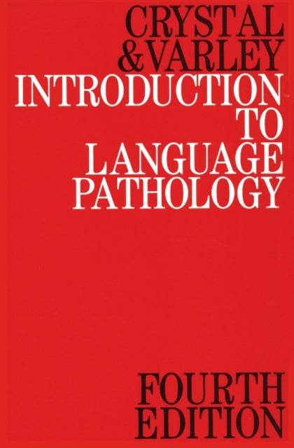 Book cover of: Introduction to Language Pathology