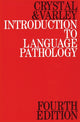 Book cover of: Introduction to Language Pathology