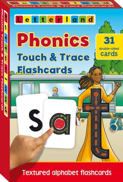 Book cover of: Phonics Touch & Trace Flashcards