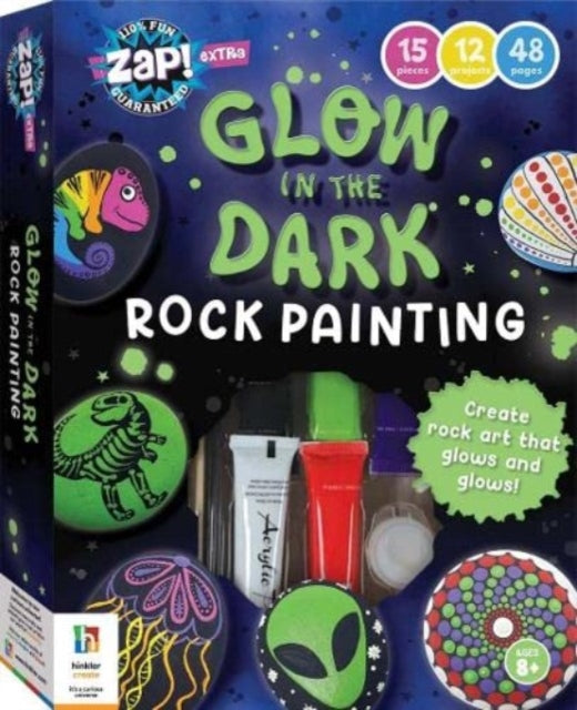 Book cover of: Zap! Extra Glow-in-the-Dark Rock Painting