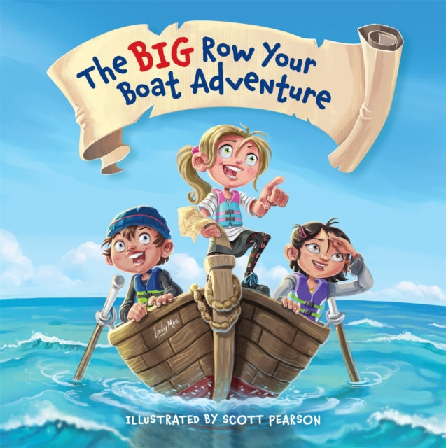Book cover of: Big Row Your Boat Adventure. By: Hachette New ZEALAND