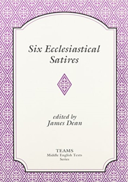 Book cover of: Six Ecclesiastical Satires