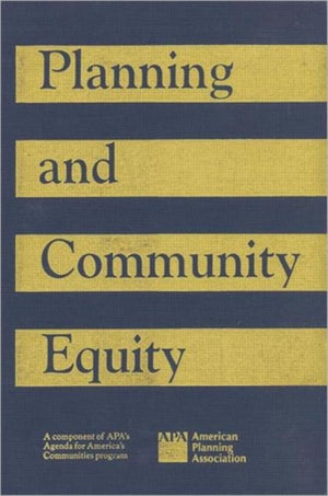 Planning and Community Equity