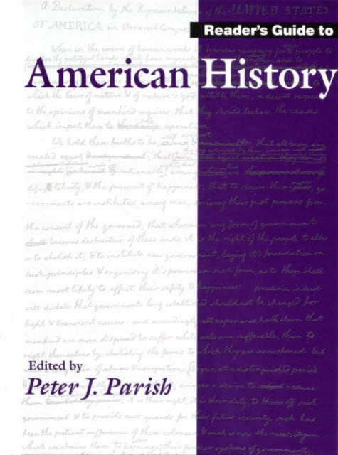 Book cover of: Reader's Guide to American History