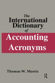 Book cover of: International Dictionary of Accounting Acronyms