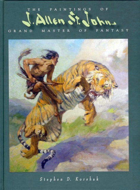 Book cover of: Paintings of J Allen St John. By: Stephen Korshak