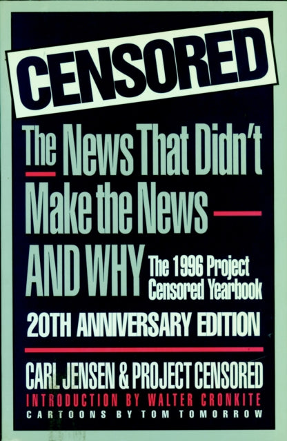 Book cover of: Censored 1996 - Use C6341x. By: Carl Jensen