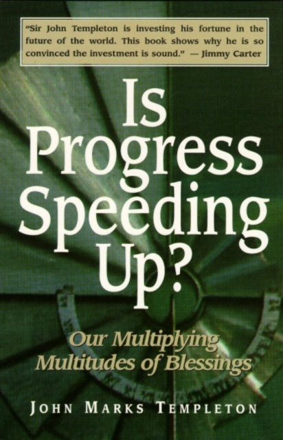 Book cover of: Is Progress Speeding Up