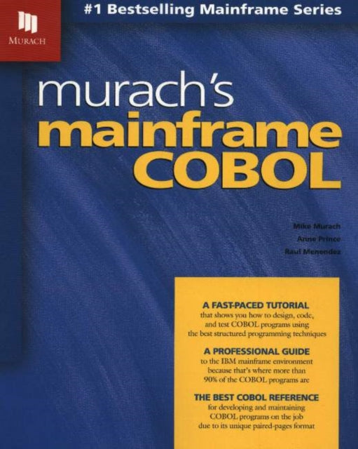 Book cover of: Murach's Mainframe COBOL