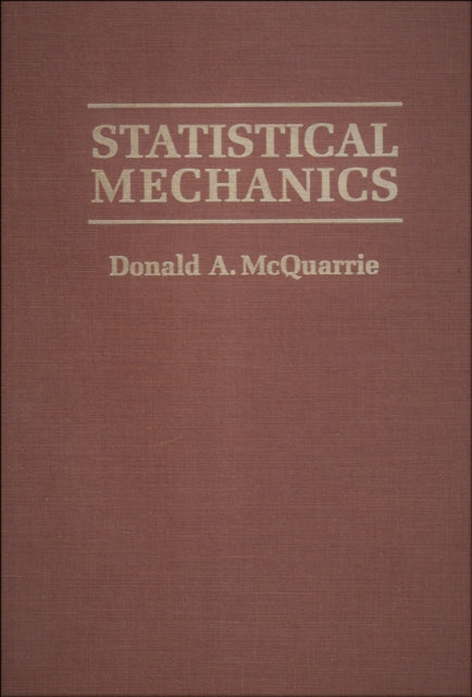 Book cover of: Statistical Mechanics