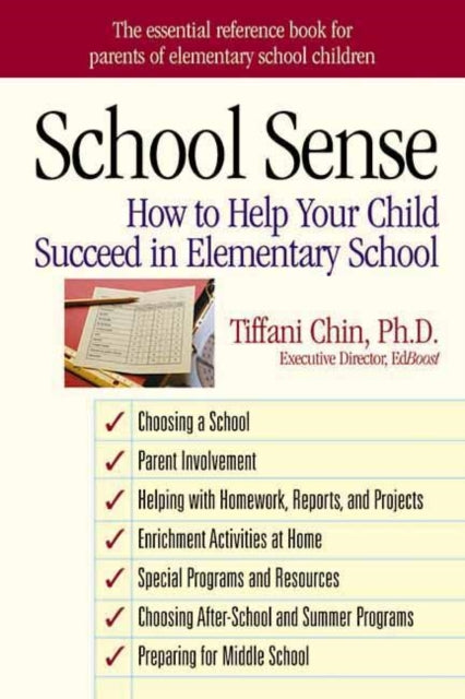 Book cover of: School Sense. By: PhD, Tiffani Chin