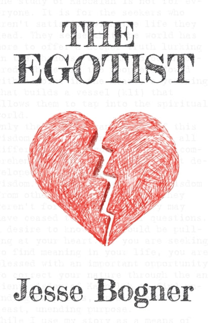 Book cover of: Egotist. By: Jesse Bogner