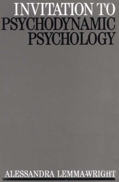 Book cover of: Invitation to Psychodynamic Psychology