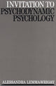 Book cover of: Invitation to Psychodynamic Psychology