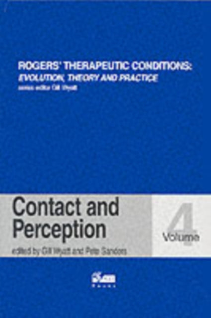 Book cover of: Contact and Perception